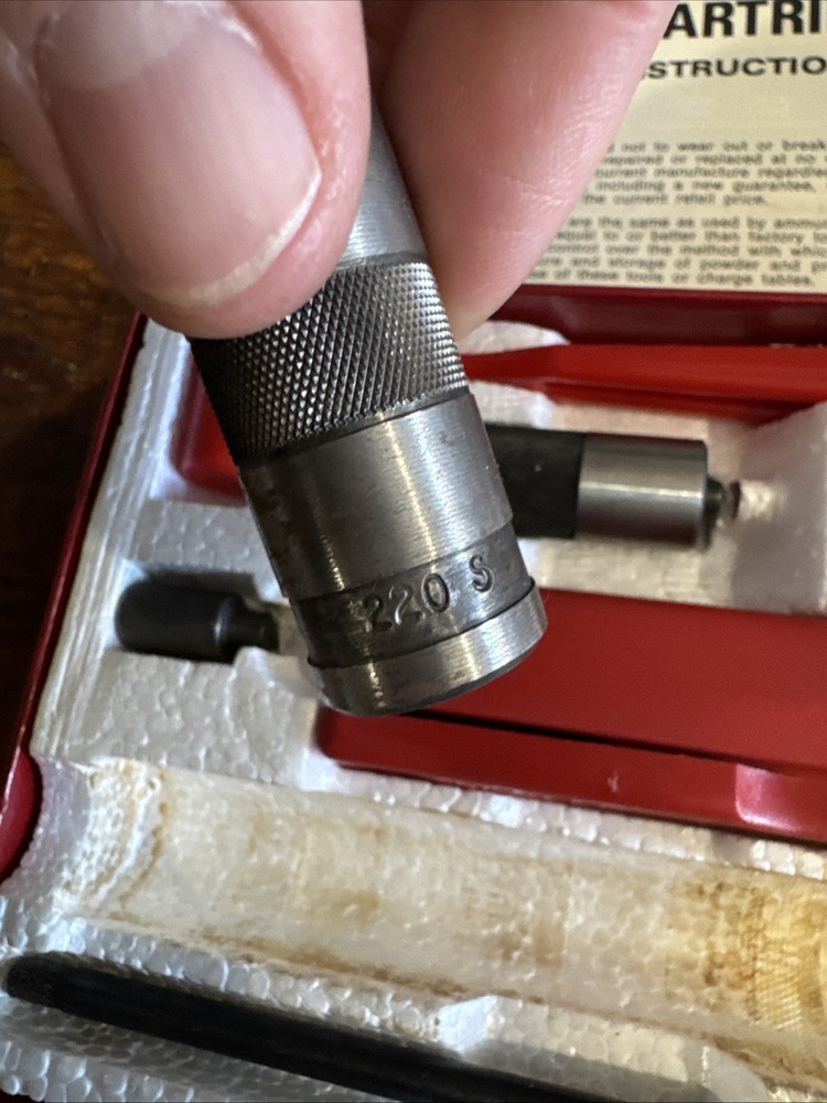 Vintage Lee UNITIZED LOADER. Hand Loader For 220 Savage