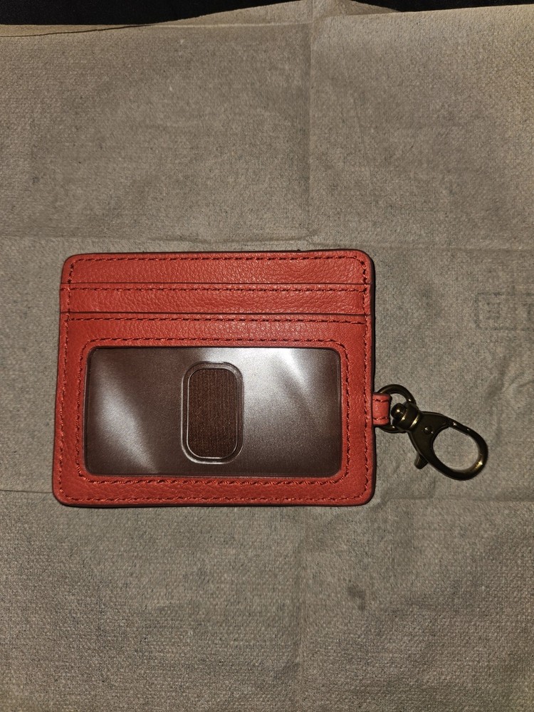 Fossil Sofia Card Case Flash Red