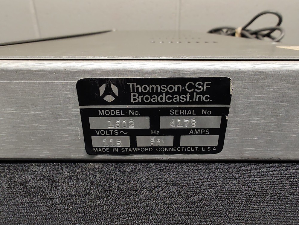 Thomson-CSF Laboratories Dual Distribution Amplifier 1602