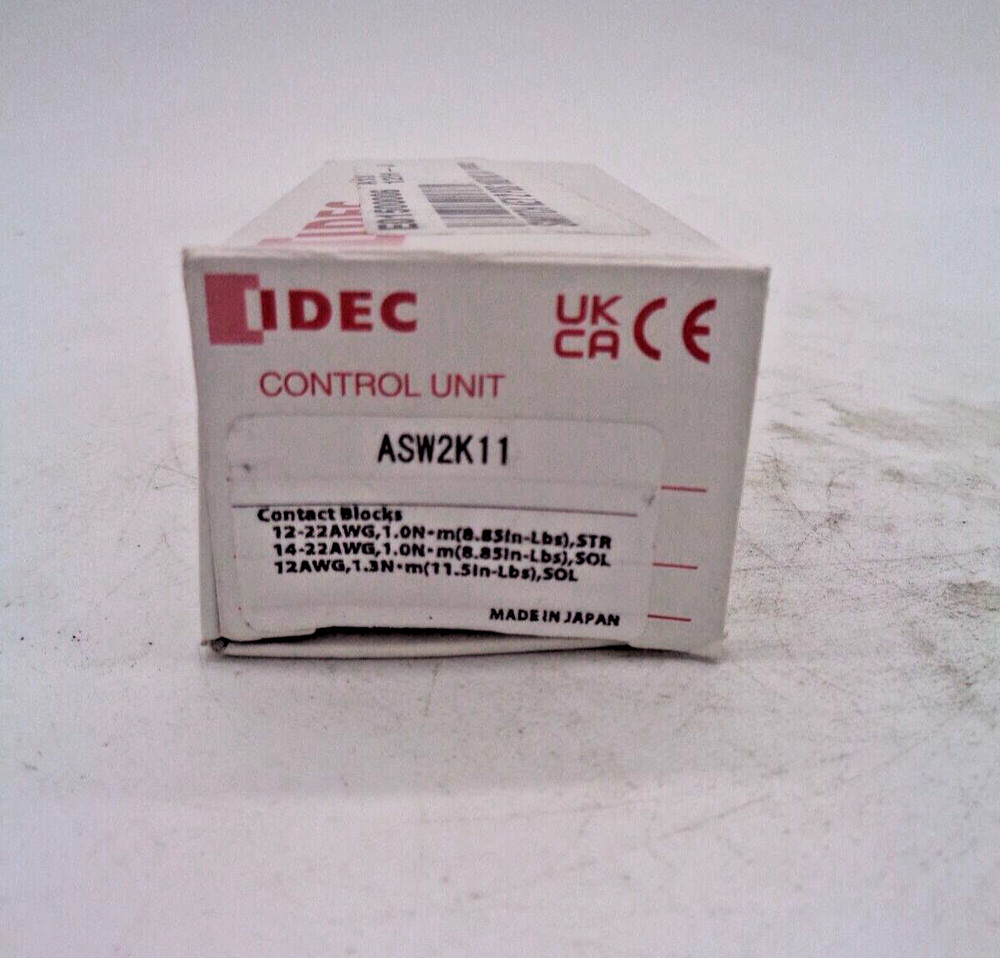 IDEC ASW2L11 2 POSITION SELECTOR SWITCH W KEYS, NEW