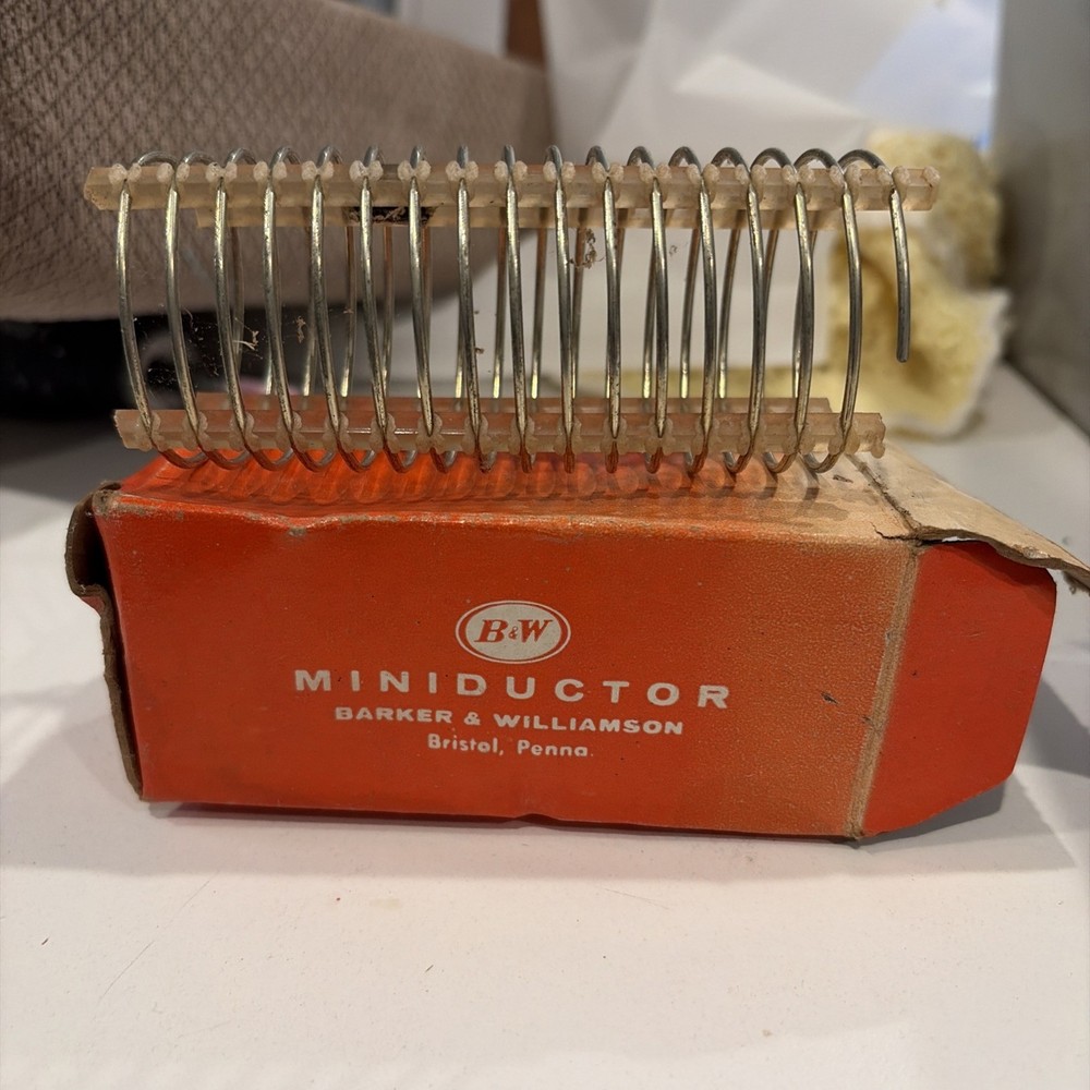 NOS 3021 B&W MINIDUCTOR COIL