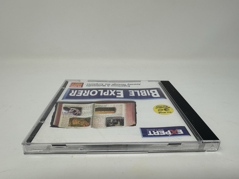 Bible Explorer Expert CD-Rom 1995 Expert Software MINT DISC!