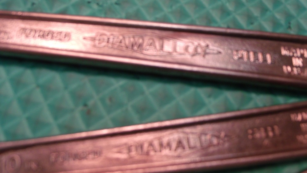 4 PCS. "DIAMALLOY" U.S.A. ADJUSTABLE END WRENCHES