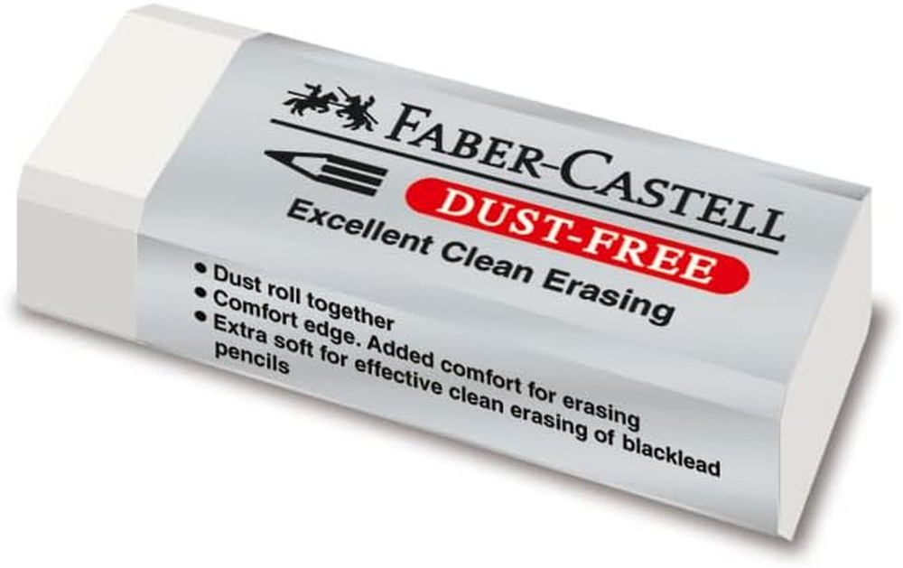 Dust-Free Vinyl Erasers Each