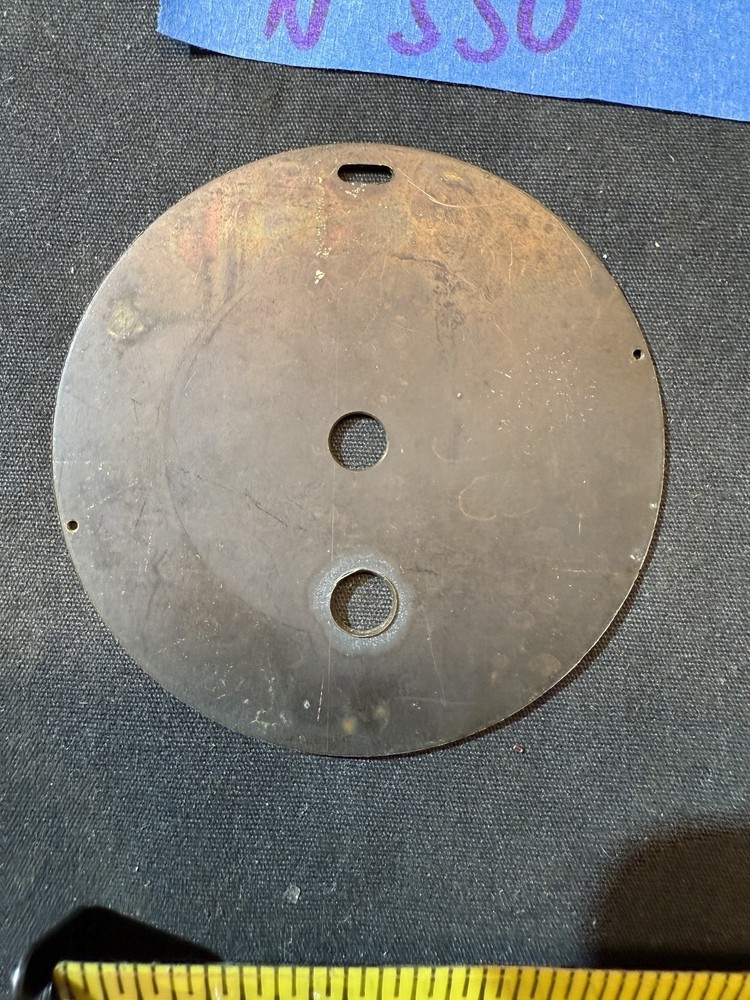 (N330) ANTIQUE 2.75" CLOCK DIAL. CHELSEA? SETH THOMAS?
