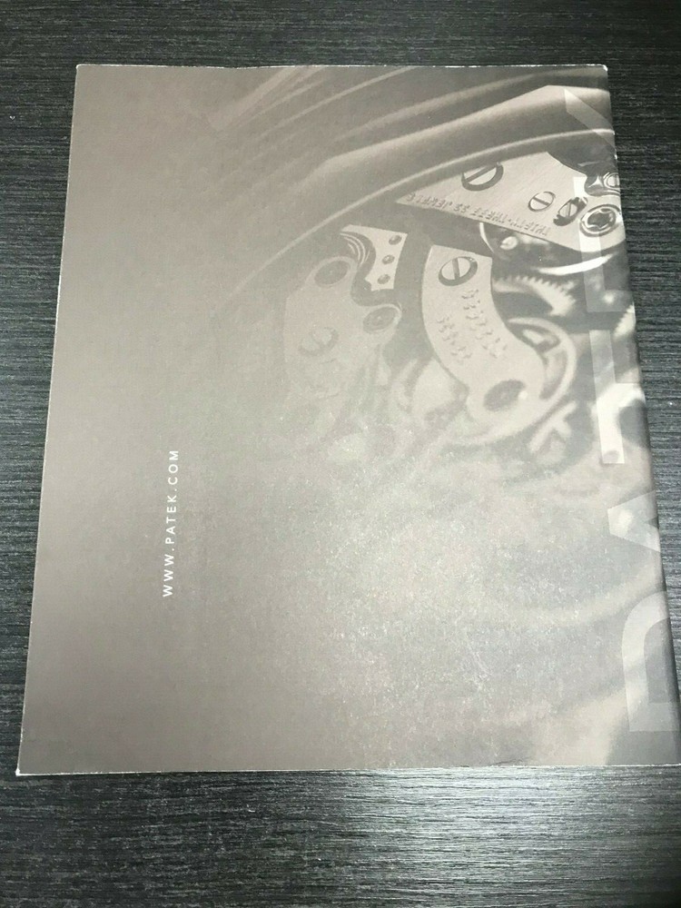 Genuine Patek Philippe Catalog Supplement 2011