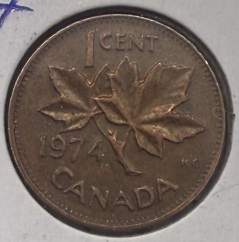 1974 Canada Cent