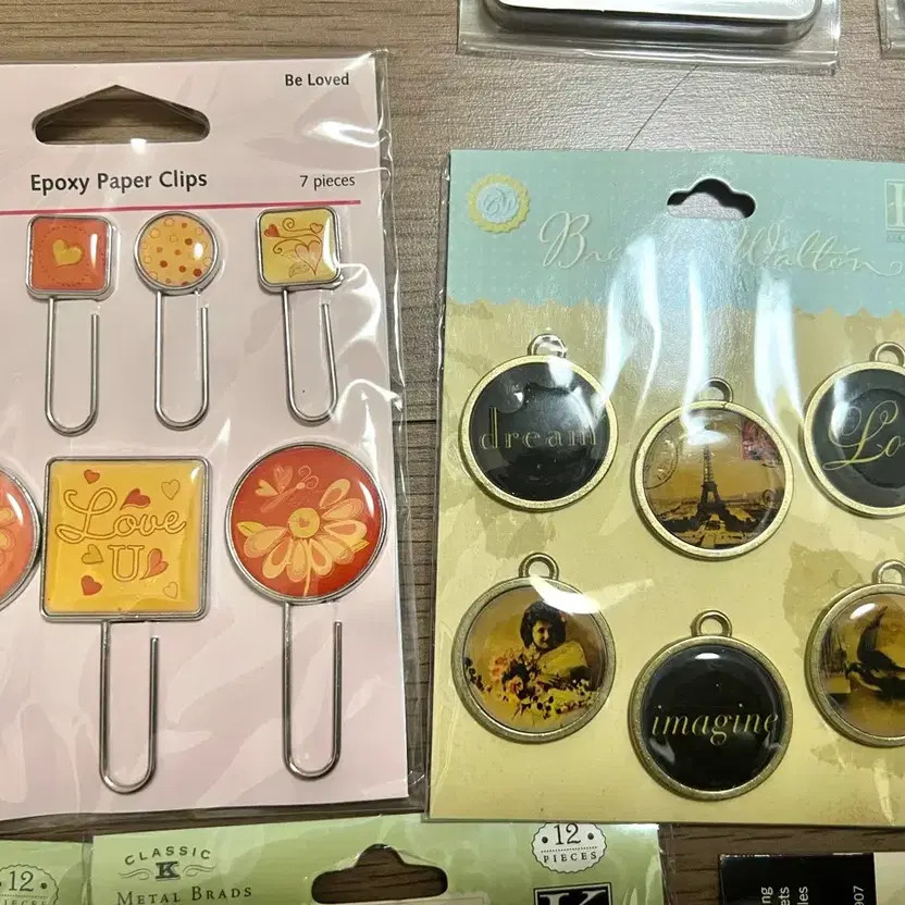 Stamp Art Decorative Brad - Scrapbooking & Paper Craft Accessory