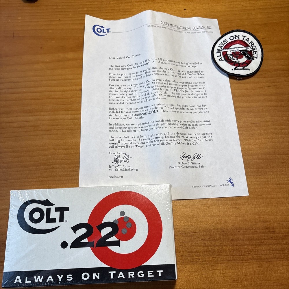 Colt Advertisement Poster 1994