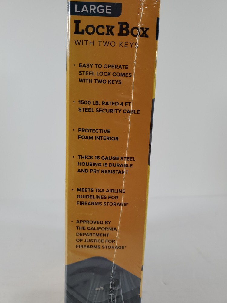 SnapSafe Large Lock Box with 2 Keys