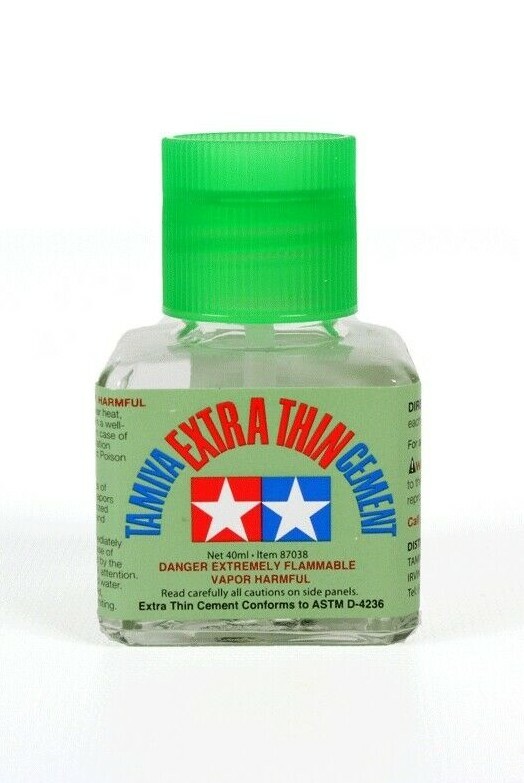 Tamiya 87038 Extra-Thin Liquid Glue Cement for plastic models 40ml