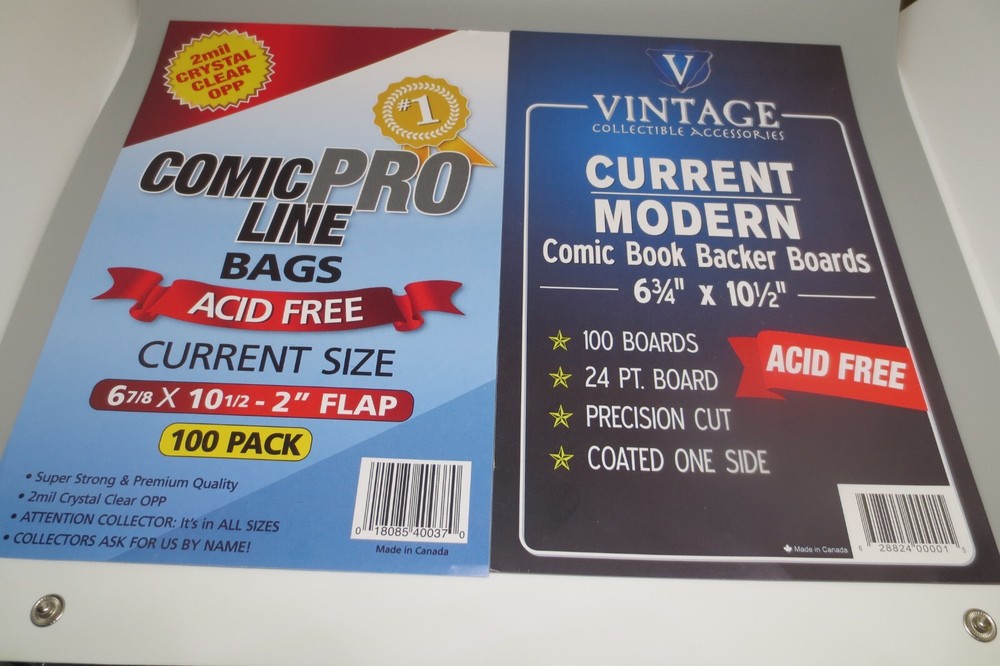 10 Modern/Current Comic Bags & Boards ******FREE SHIPPING******