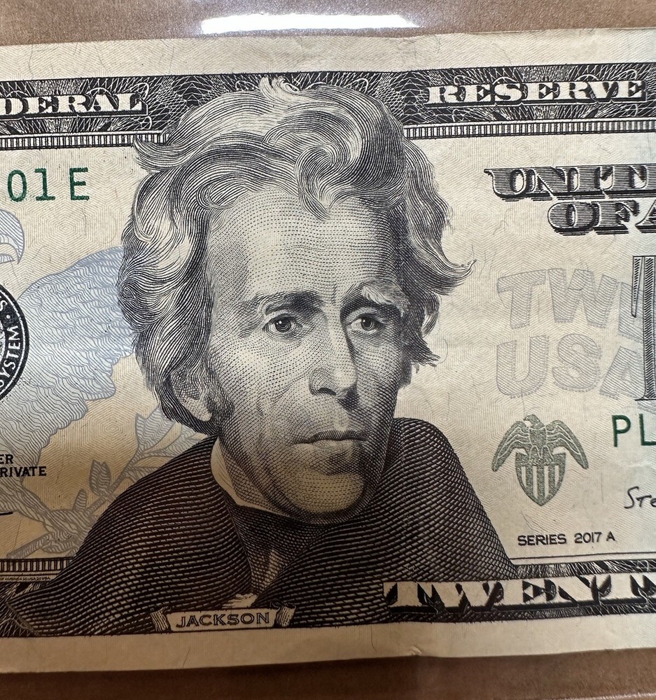 $20 BILL INK SMEARS RARE