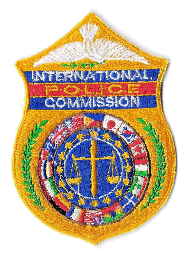 International Police Commission IPC PHILCOM Territorial Command INTERPOL Patch