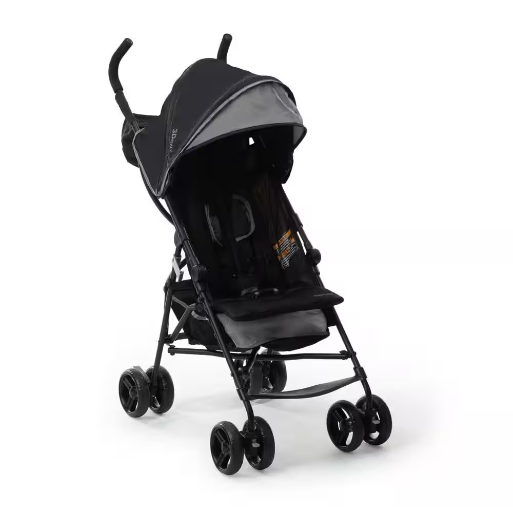 3D Mini Stroller in Gray