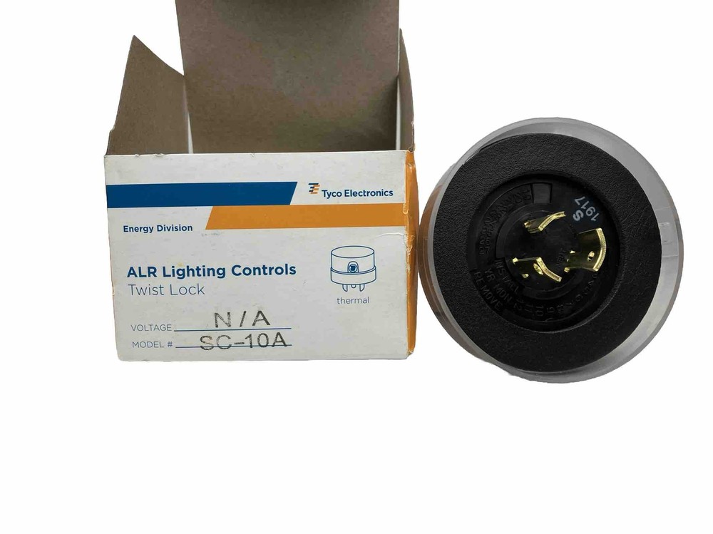 Tyco SC-10A Lighting Controls Twist Lock HID Shorting Cap FNOB