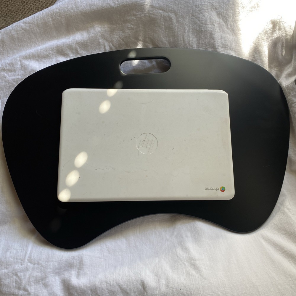 Black Laptop Desk Surface