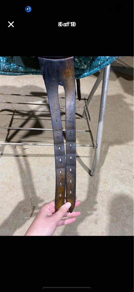 Devacoux Chiberta Jump Saddle 17.5 Medium Tree Great Condition Used