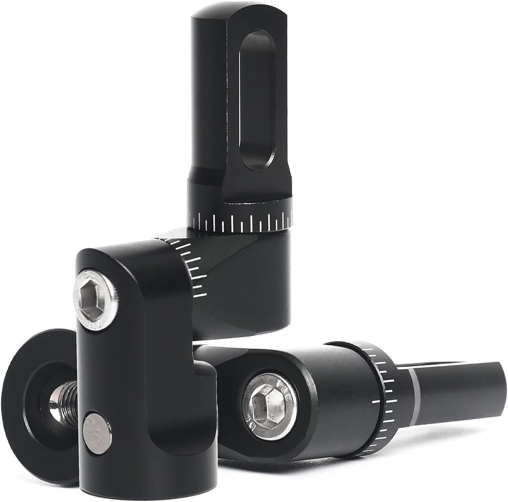 Single Side Adjustable V-Bar Mount Bow Stabilizer Quick Disconnect Rod for Compo