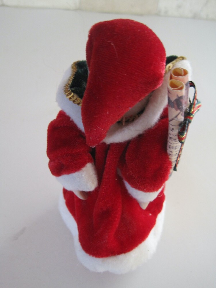 Santa Tree Topper For Mini Christmas Tree