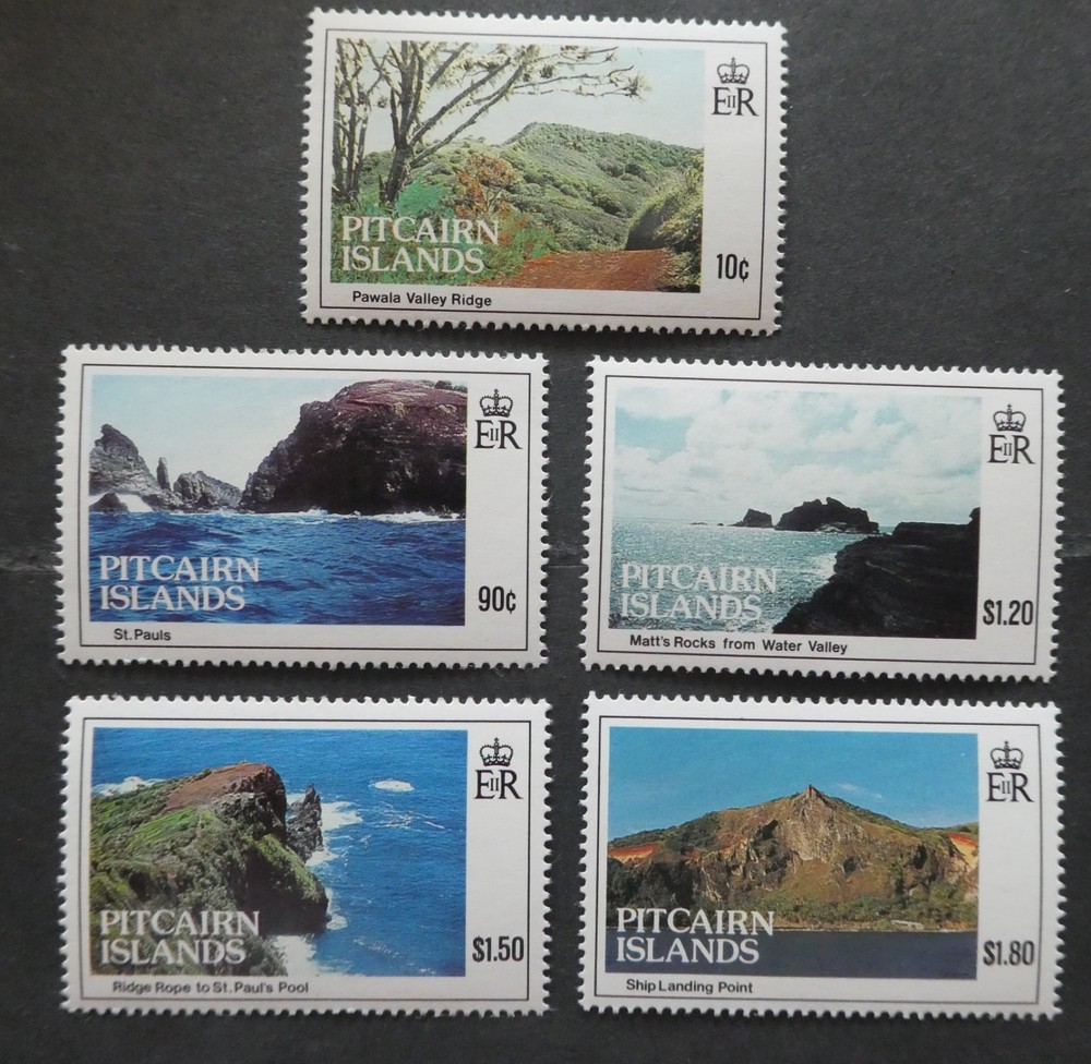 PITCAIRN ISLANDS 1993 SCENIC VIEWS SET MINT UNHINGED