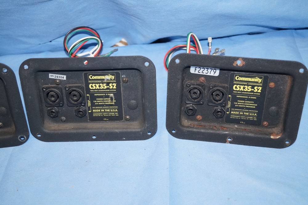 Community Crossover From A CSX35-S2 Speaker 2-Way With Horn