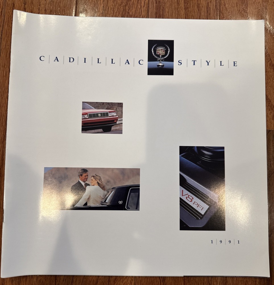 1991 CADILLAC FULL LINE SALES BROCHURE