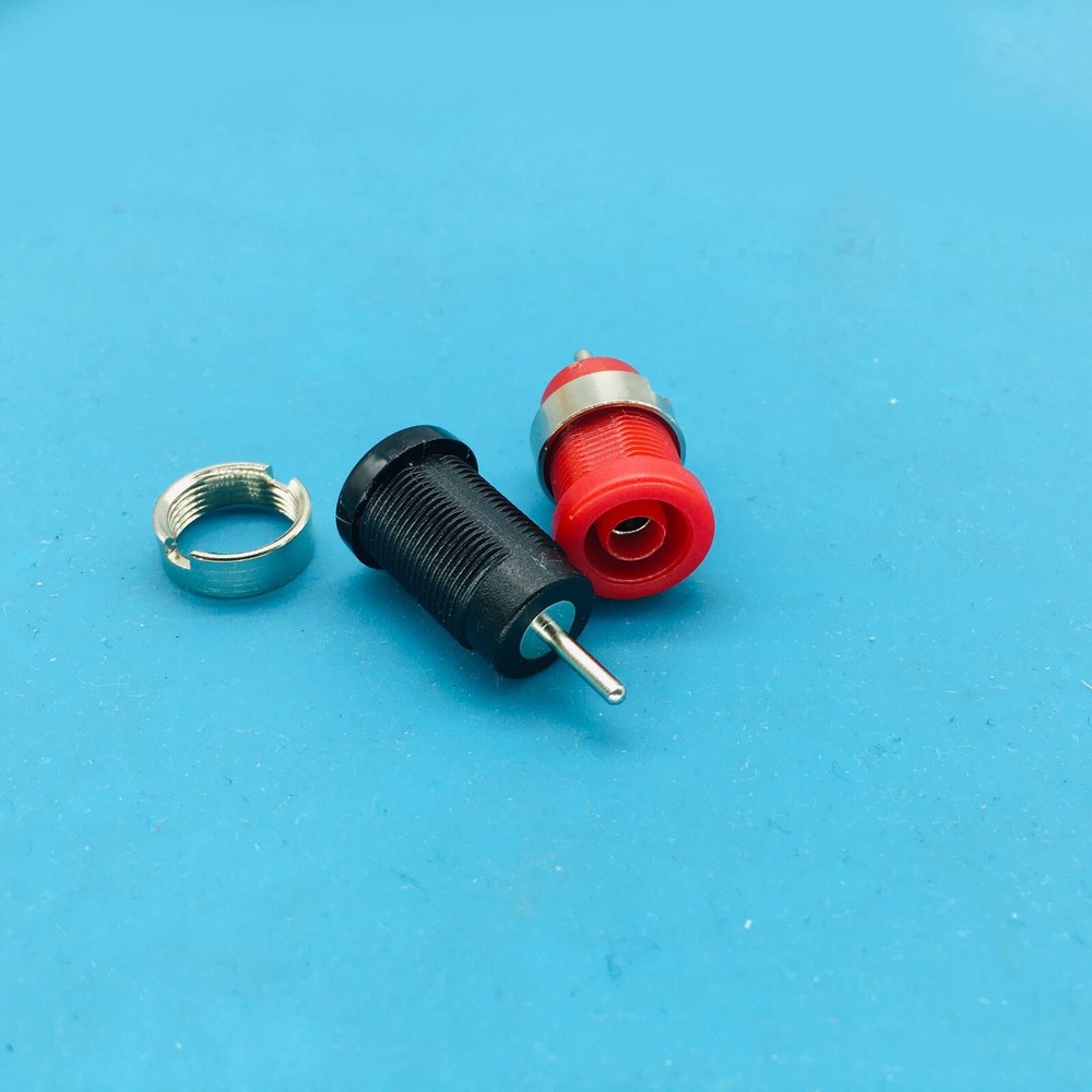 10PCS Safety sheath 4MM Binding Post Multimeter Oscilloscope 4mm Banana Socket