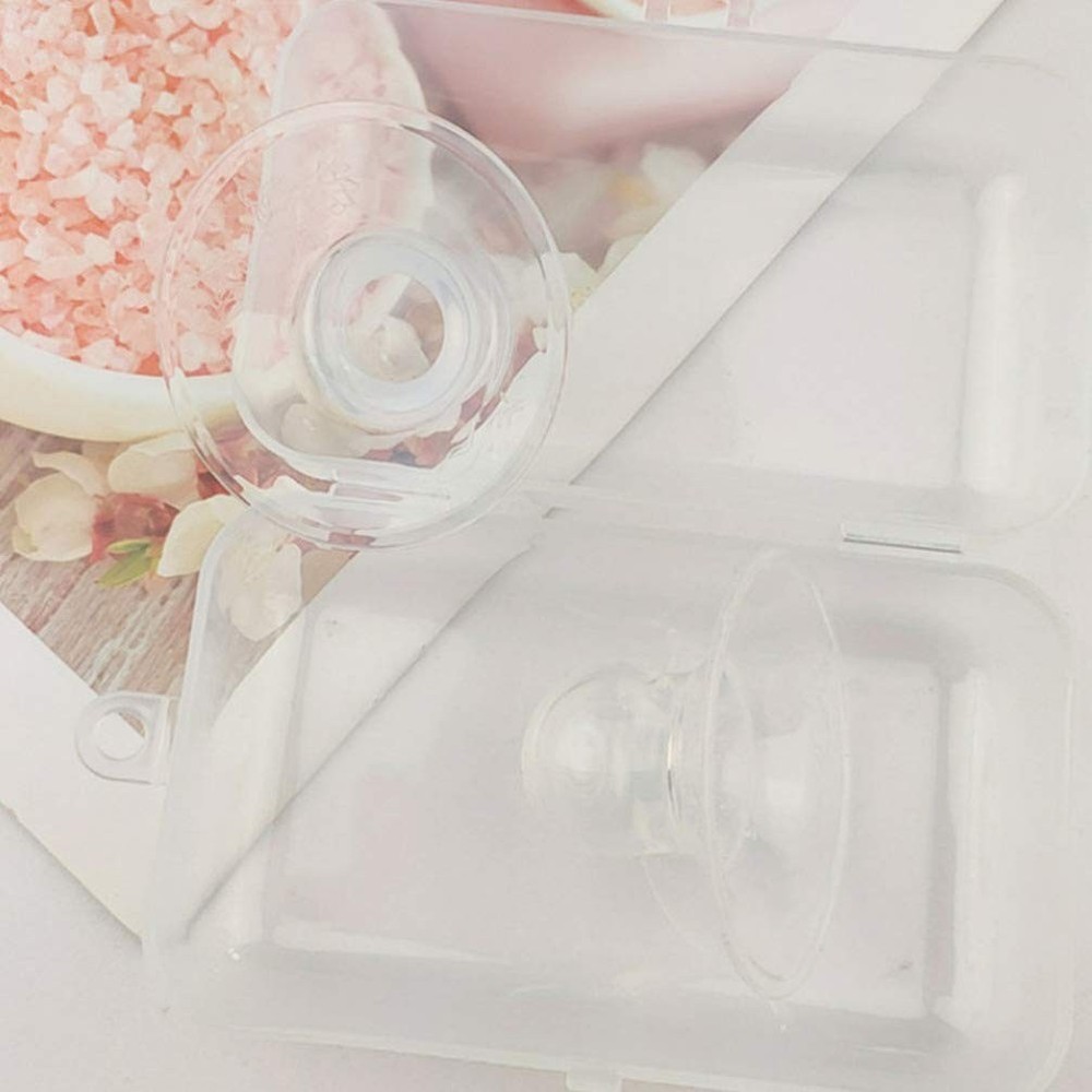 2pcs Corrector Pullers Suckers Breastfeeding Medium (Pack of 2), Transparent
