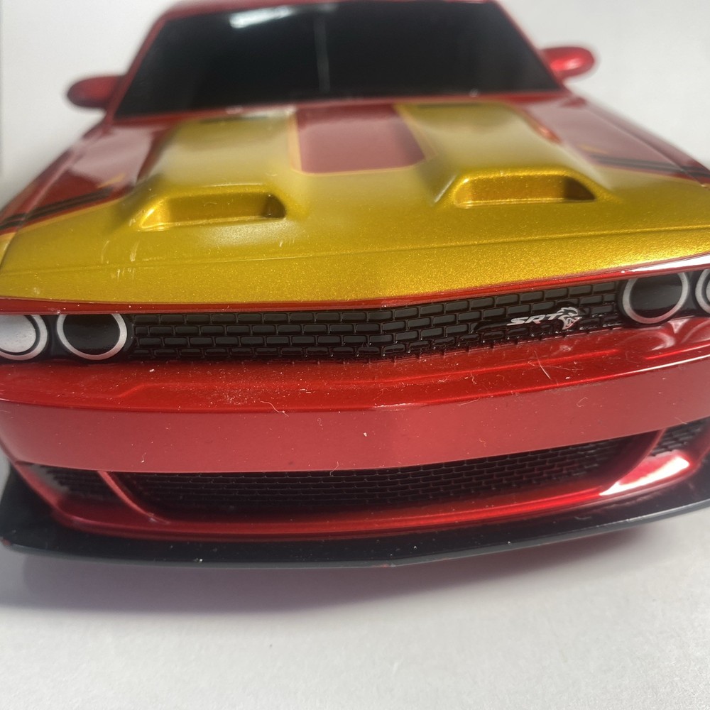 Jada Marvel Iron Man 2019 Dodge Challenger SRT RC Remote Control Car Works!