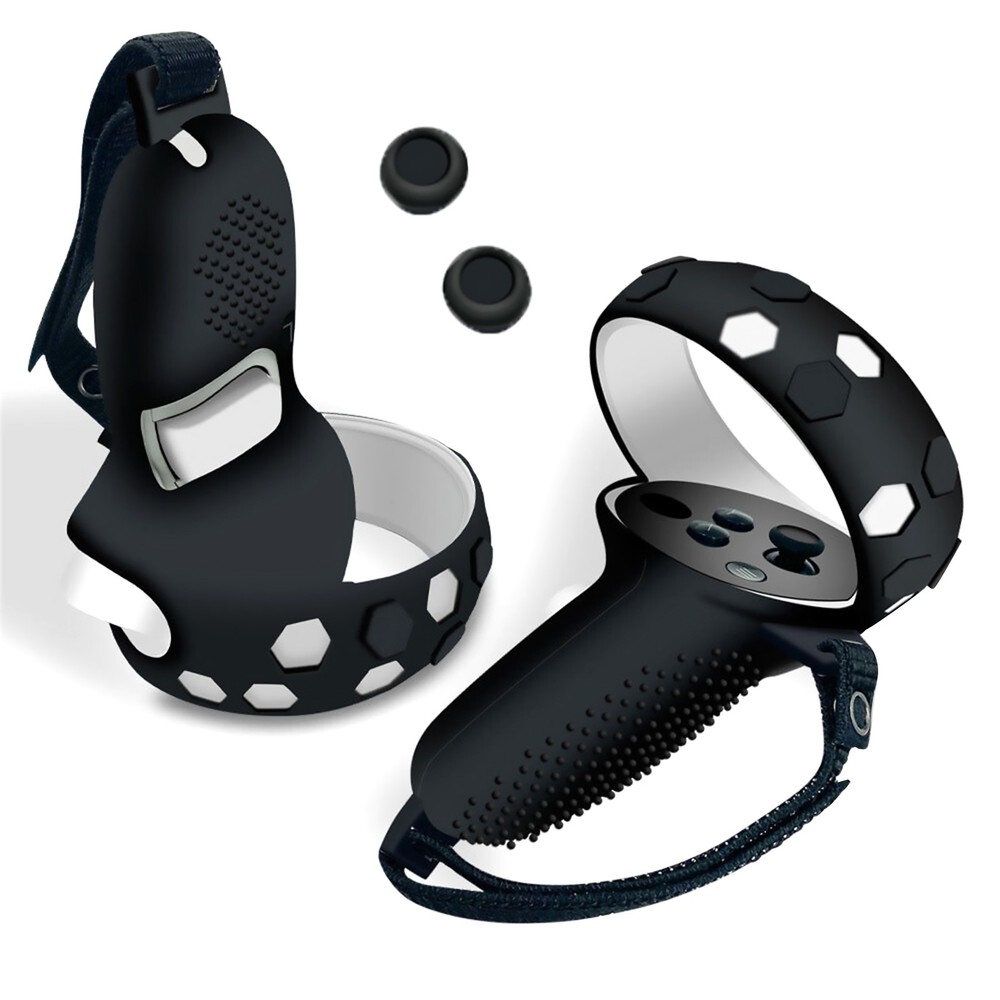 VR Controller Handle Grip Case Protection Silicone Cover For Oculus Quest 2