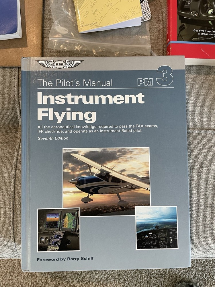 Private Pilot & Instrument ASA Training Handbooks Jeppesen Flight Computer