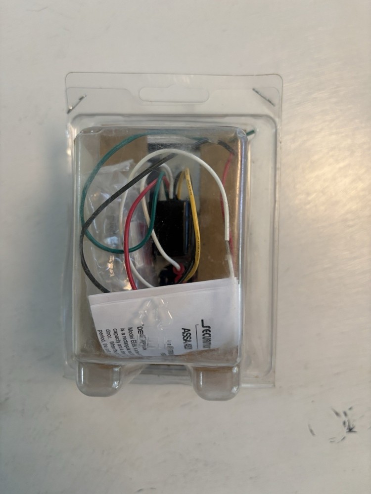 EEB3N Narrow Stile Push to Exit Button With 30s Timer - Green/Red - Securitron
