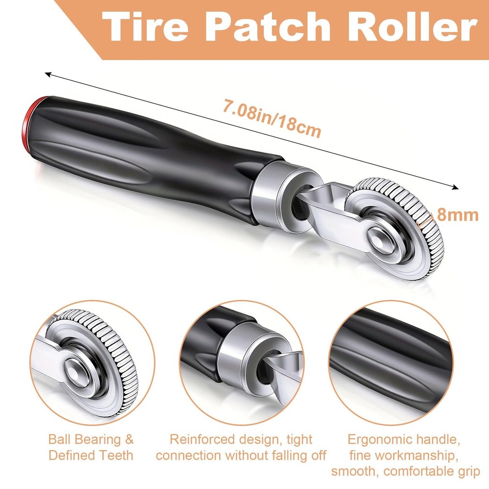 FullMayPro Tire Repair Patch Tool Kit Includes