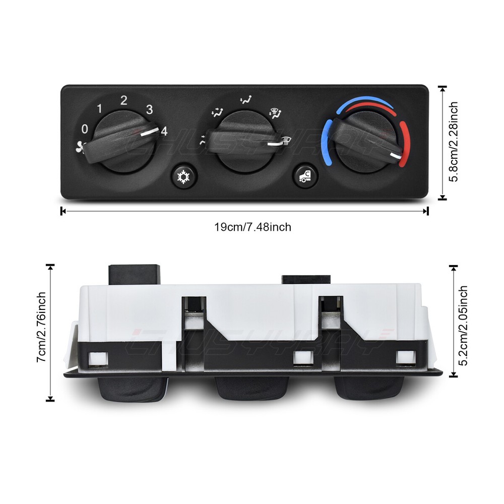High Qualit ABS A/C Climate Control Module Panel For 2002-2006 Kenworth T600A