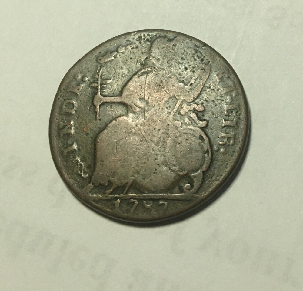 Connecticut Colonial Copper 1787