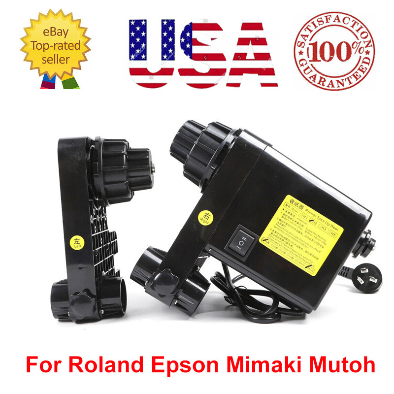 Auto Media Take Up Reel Roller System Paper Controller Single Motor for Printer