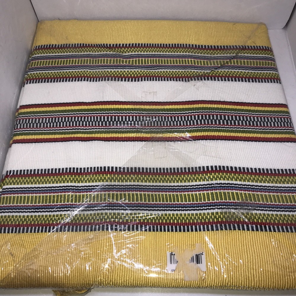 Table Runner/Six Coasters Table Set. Yellow. Vintage. Sealed
