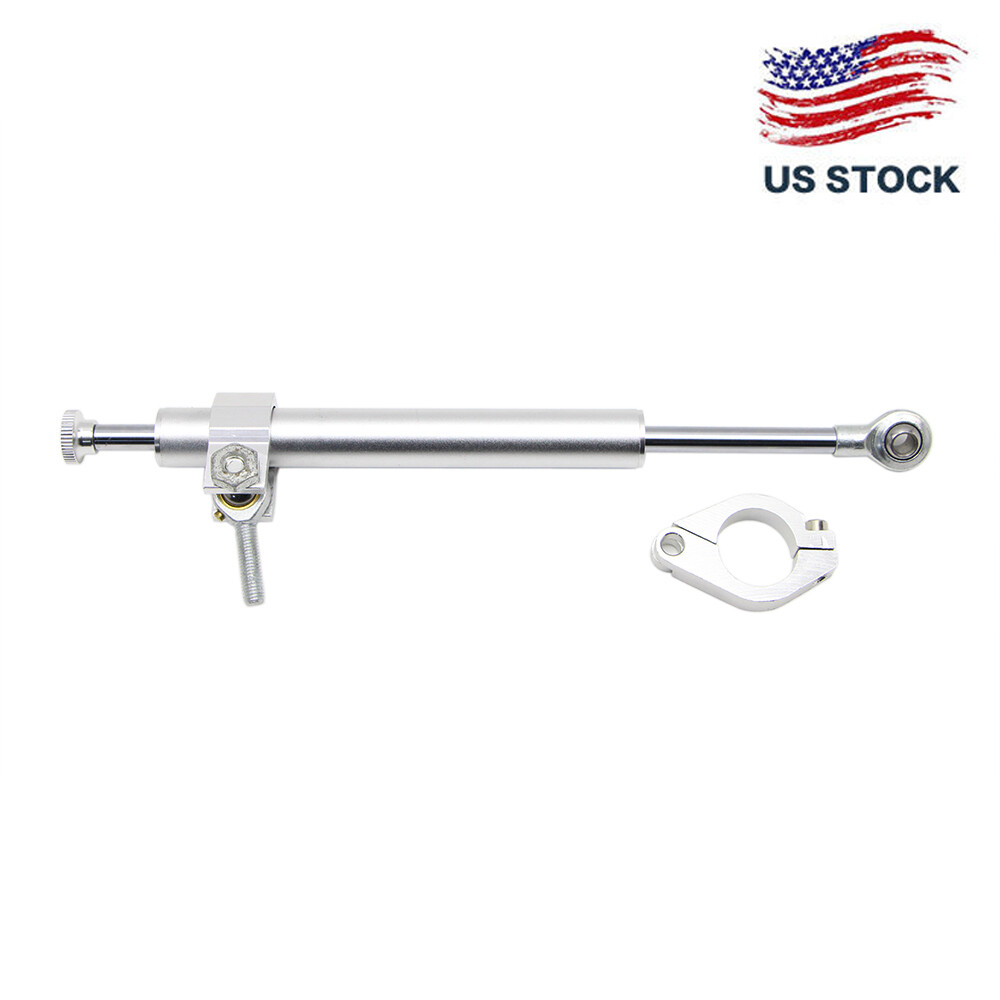 For Universal 330mm Steering Damper Stabilizer Linear Motorcycles Accessories