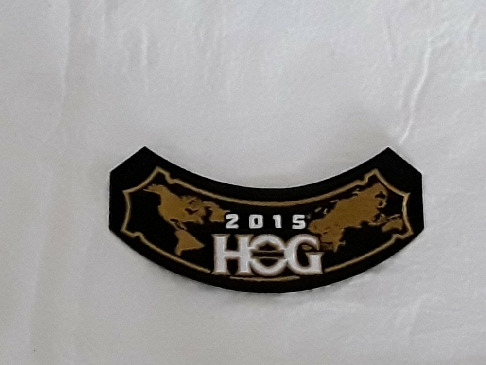 Harley Davidson Patch - 2015 World