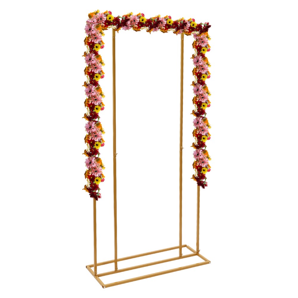 Garden Floral Balloon Stand Rectangular Balloon Frame Wedding Backdrop Decor