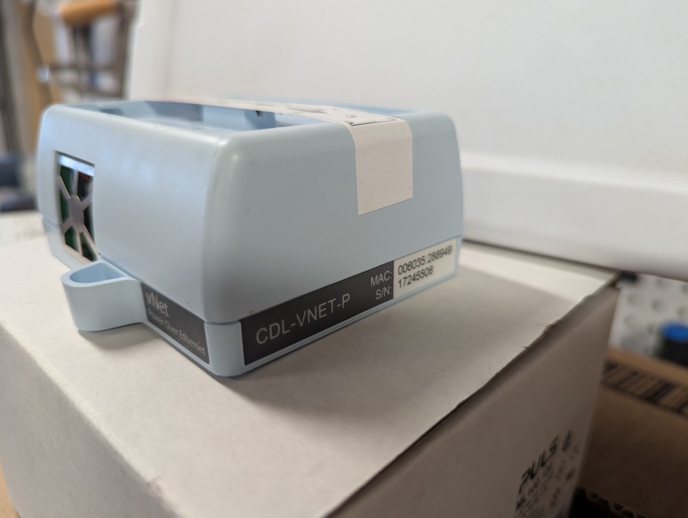 Vaisala vNet Power over Ethernet (PoE) Logger Interface