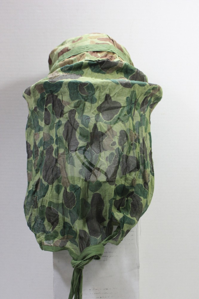 WW2 USMC Mosquito Hat Headnet