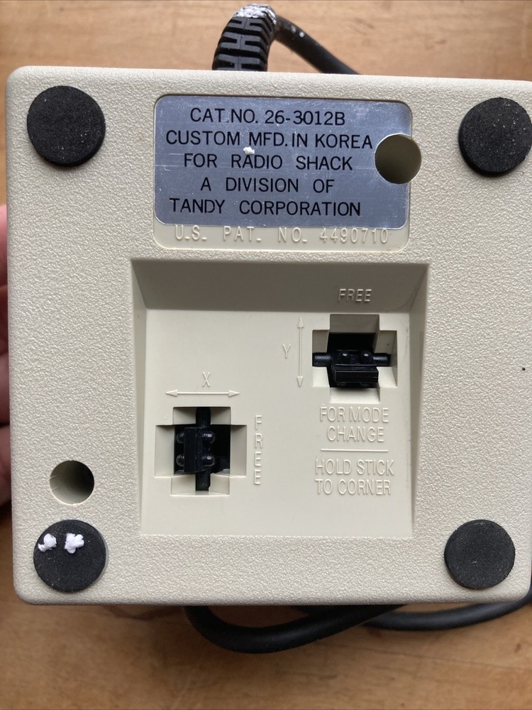 Tandy Deluxe Joystick Cat No. 26-3012B