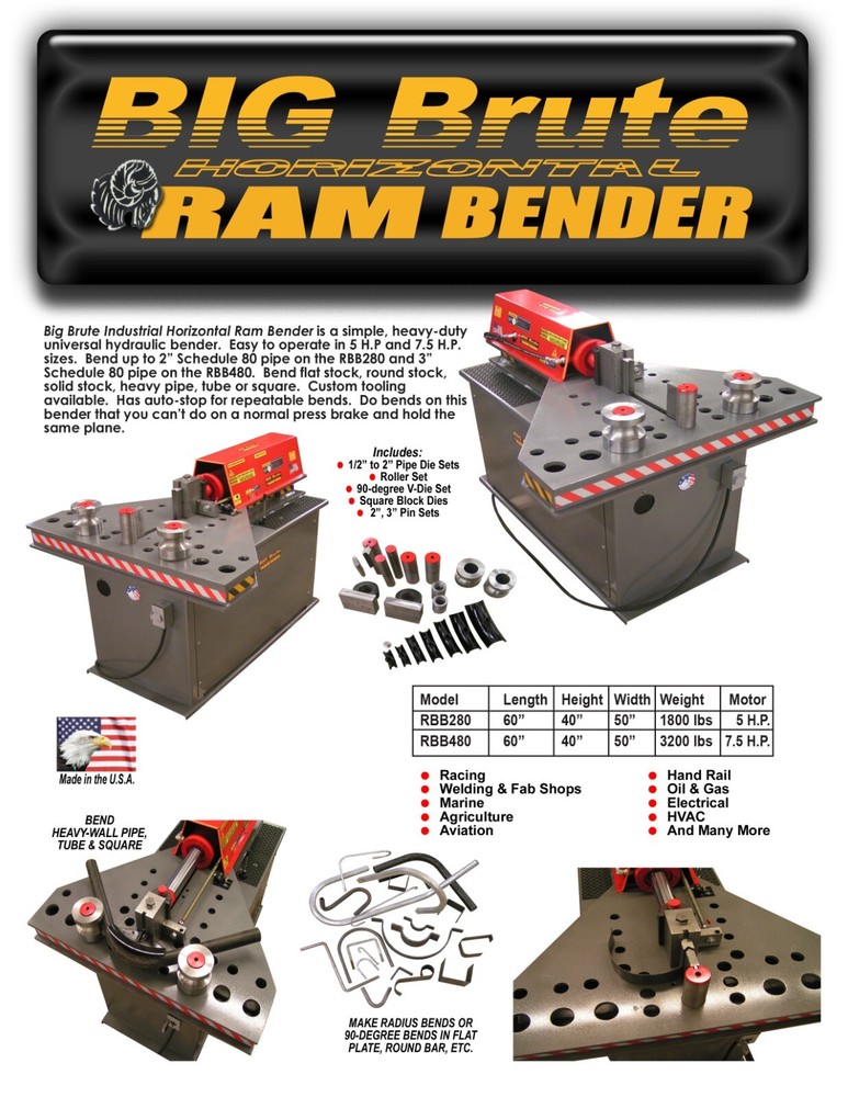 Hydraulic Ram Bender
