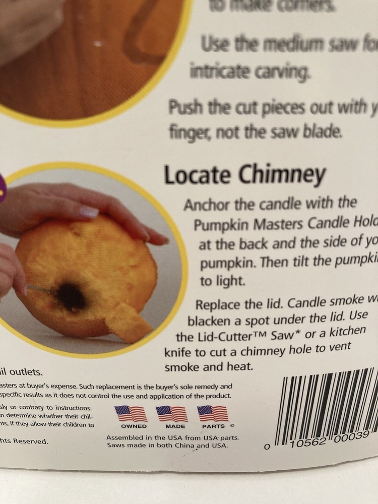 pumpkin carving kit 2005 new/sealed