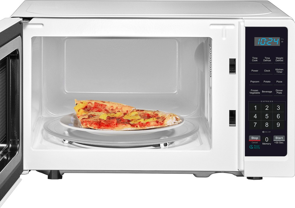 Insignia- .7 Cu. Ft. Compact Microwave - White