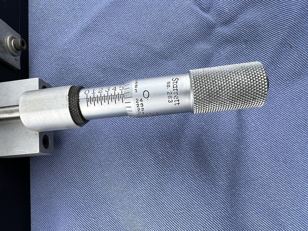 🇺🇸New England Affiliated Technologies NEAT Linear XY Stage Starrett Micrometer