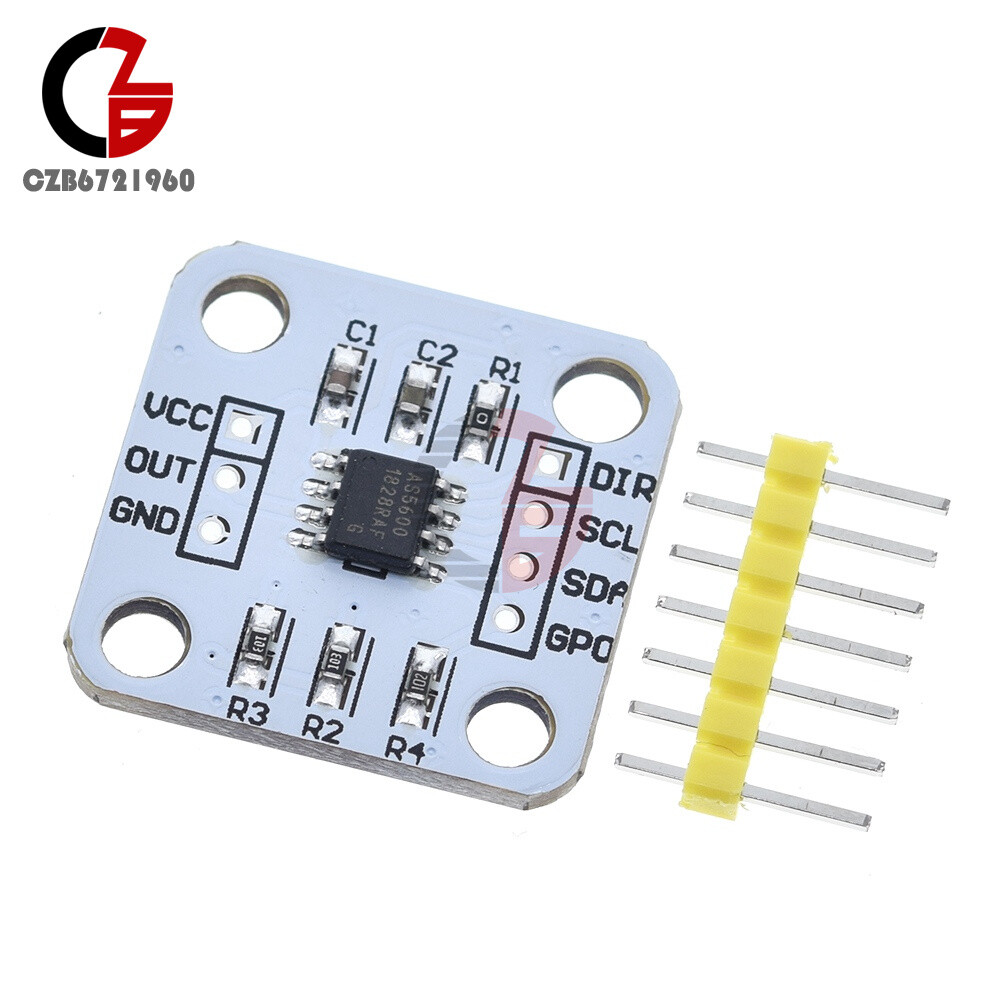 AS5600 Magnetic Encoder Magnetic Induction Angle Measurement Sensor IIC Module