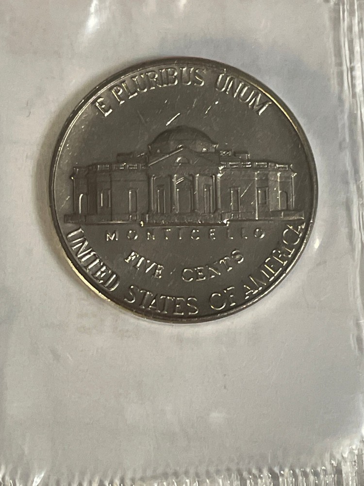 1989 D Jefferson Nickel